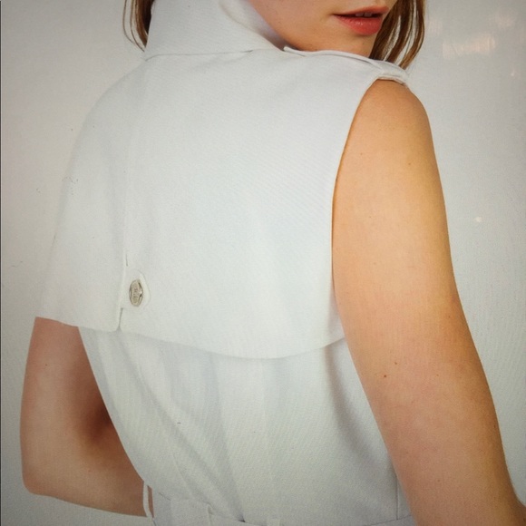 Epolette detailed shirt dress. - Picture 4 of 7